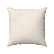 Custom Printed Pillow Cover - 18x18 Wheat Polyester Linen - Personalized With Your Photo or Design - Full Color Double Sided Pillow Cover