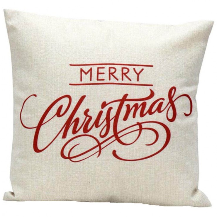 Country Farmhouse Merry Christmas Farmhouse Style Red Script