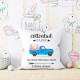 Cottontail Farms - Egg Hunt - Vintage Truck - Decorative Throw Pillow