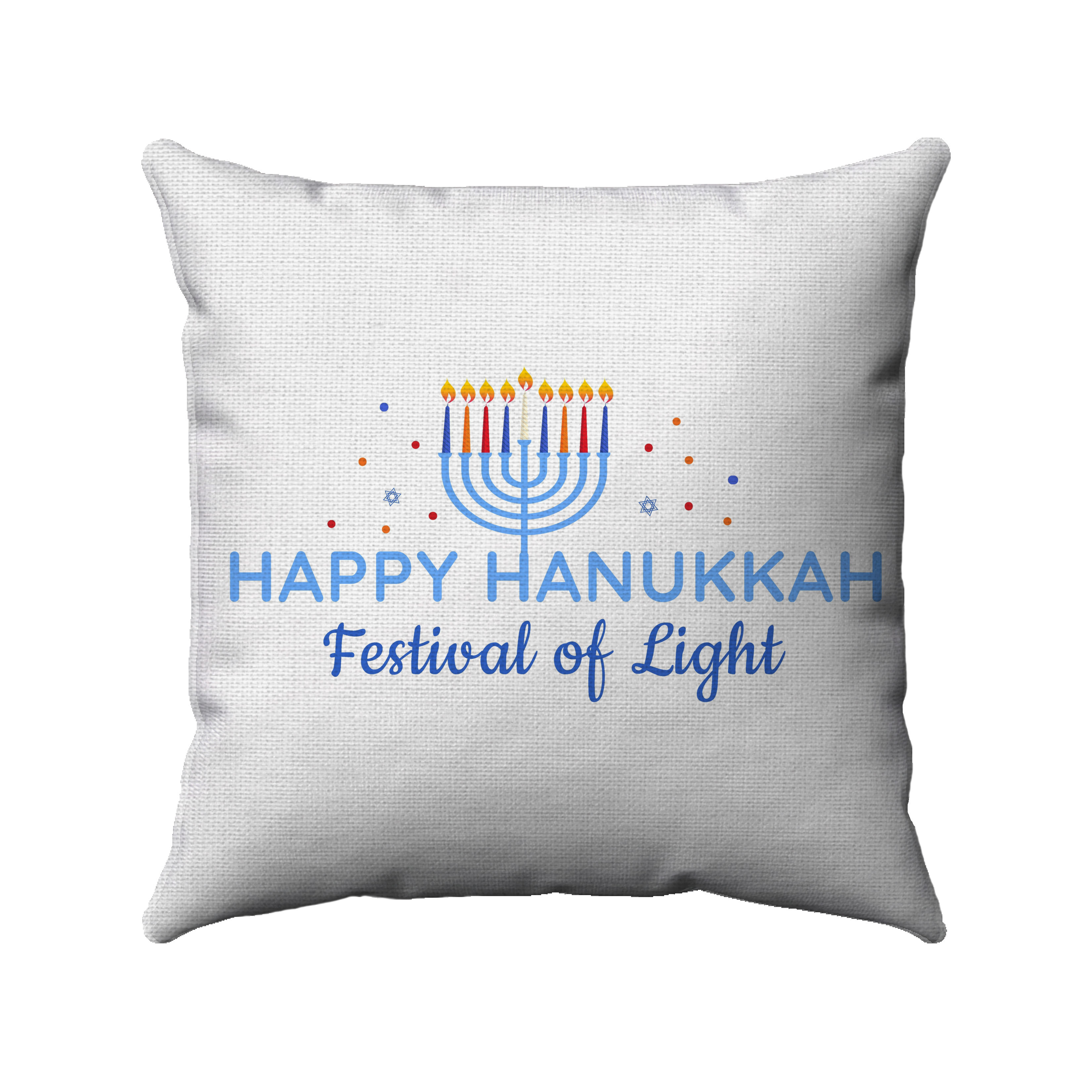 hanukkah throw pillows