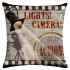 Retro Cinema - Lights Camera Action!  - Decorative Throw Pillow