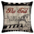 Retro Cinema - The End Is Just A New Beginning - Decorative Throw Pillow