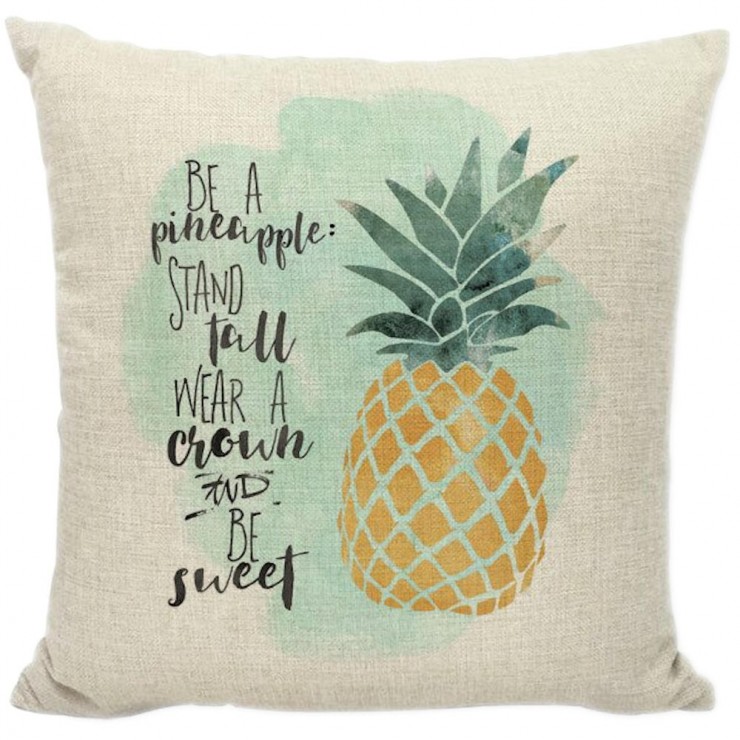 pineapple throw pillows