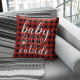 Baby Its Cold Outside - Lumberjack Plaid - Hand Made Decorative Throw Pillow Cover