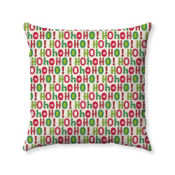 Christmas Pillow Cover - Short Plush Fabric - Double Sided - Decorative Pillow Cover