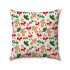 Christmas Pillow Cover - Short Plush Fabric - Double Sided - Decorative Pillow Cover