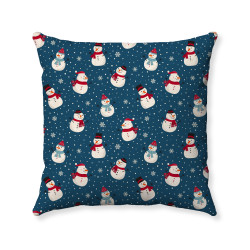 Christmas Pillow Cover - Short Plush Fabric - Double Sided - Decorative Pillow Cover