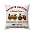 Haunted Hayrides - Hemlock Farms - Farmhouse Halloween - Decorative Throw Pillow 