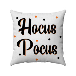 HOCUS POCUS - Halloween - Decorative Throw Pillow - White 