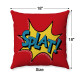 Pop Art - Comic Book - Red SPLAT! - Decorative Throw Pillow Pop Art - Comic Book - Red SPLAT! - Decorative Throw Pillow